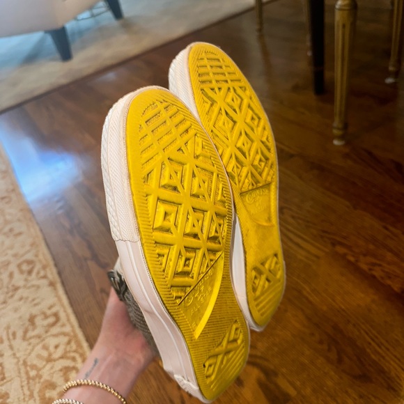 RARE Plaid Converse 70 hacked fashion high top sneakers - Picture 14 of 16